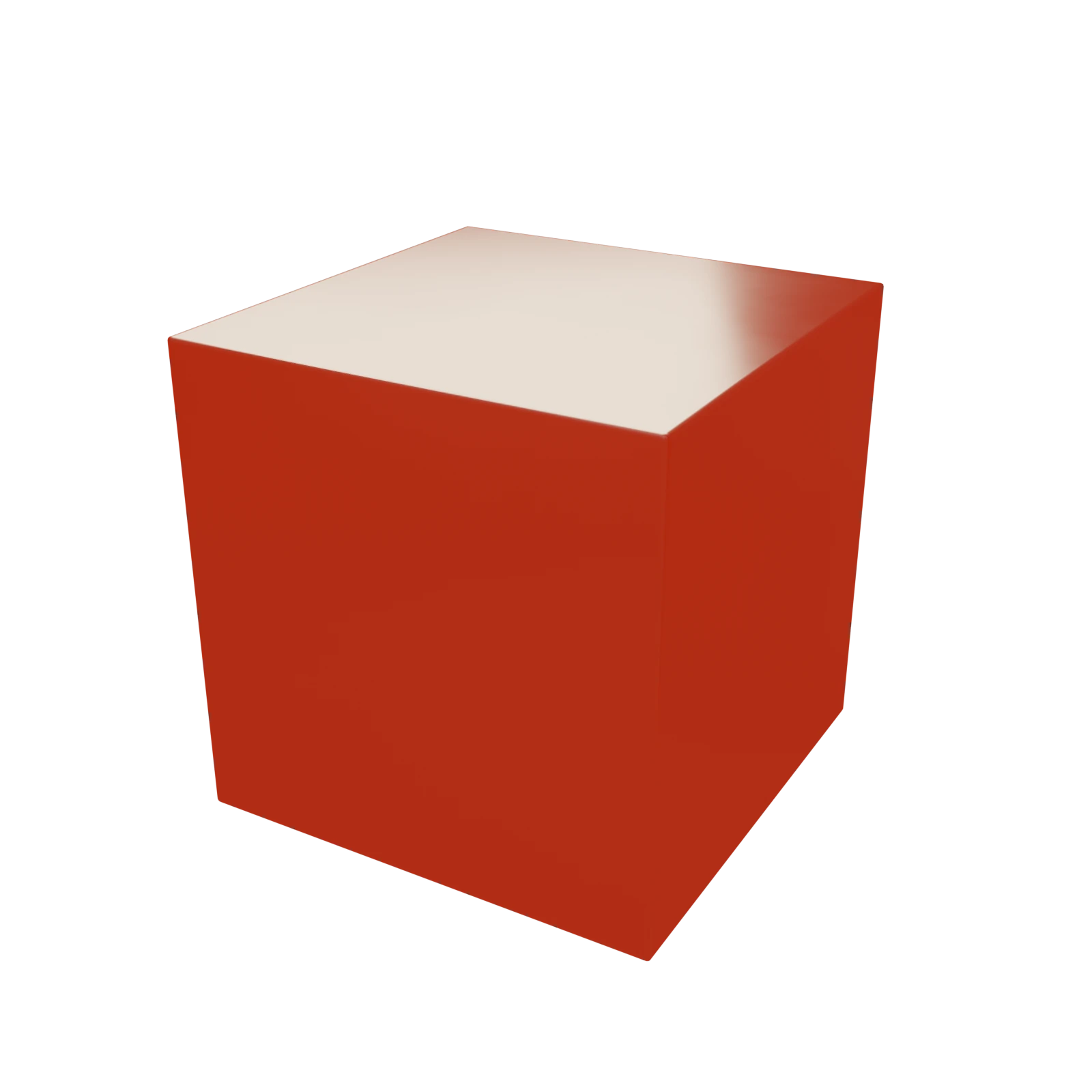 Plutonium-238 cube at 8.6 mm edge